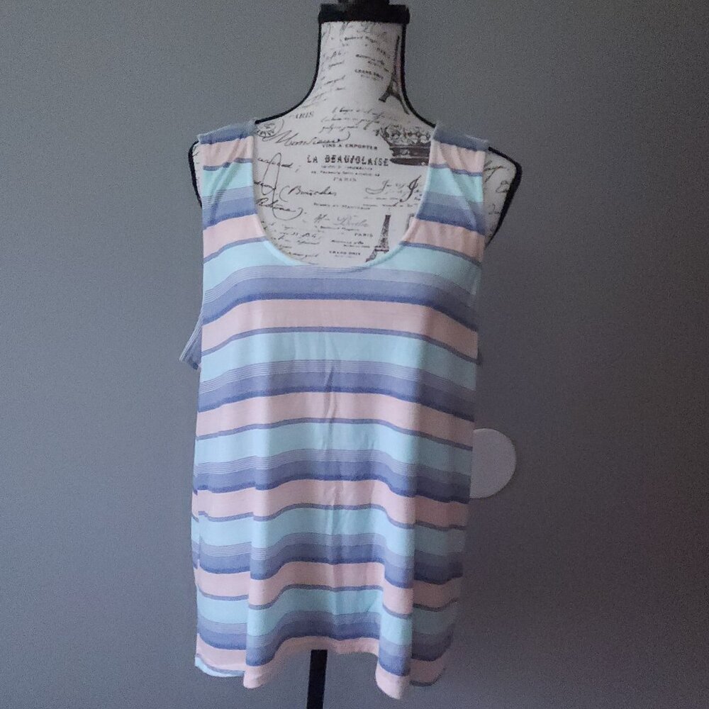 EUC, Women's, Alfani Intimates, Striped Tank Top